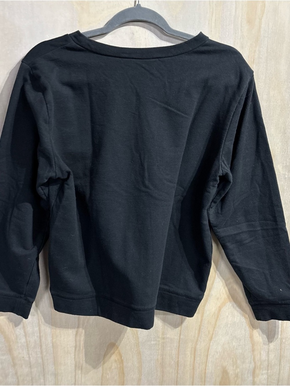 Dear Drew Black Graphic Sweatshirt M Quote Crewneck Pullover Casual Cozy - Picture 8 of 8